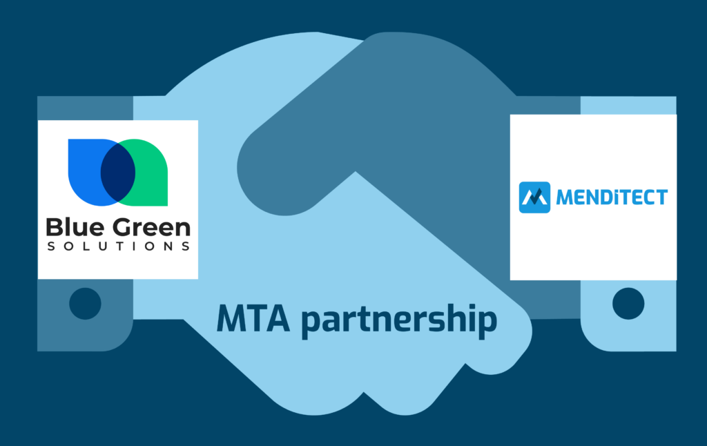 Menditect partners with bluegreen solutions